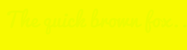 Image with Font Color EDFA00 and Background Color F8FA00